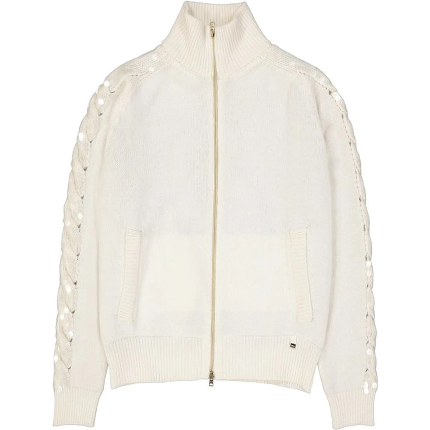 White Cashmere Cardigan