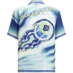 Multicolor Silk Dress Shirt