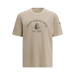 Beige Cotton T-Shirt