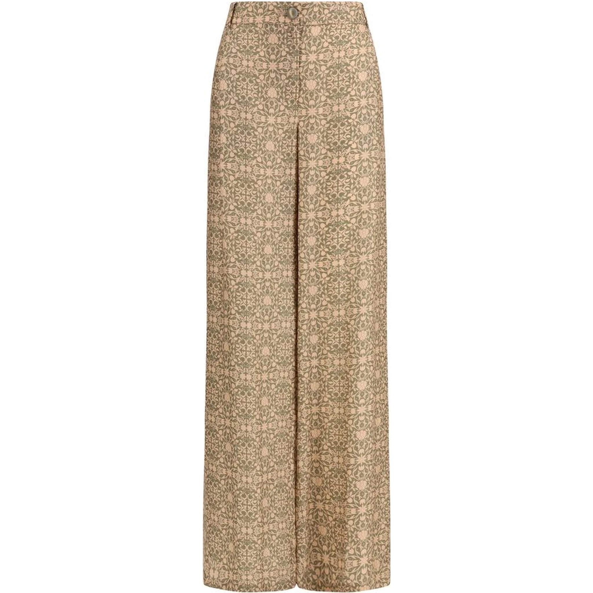 Multicolor Viscose Casual Pants