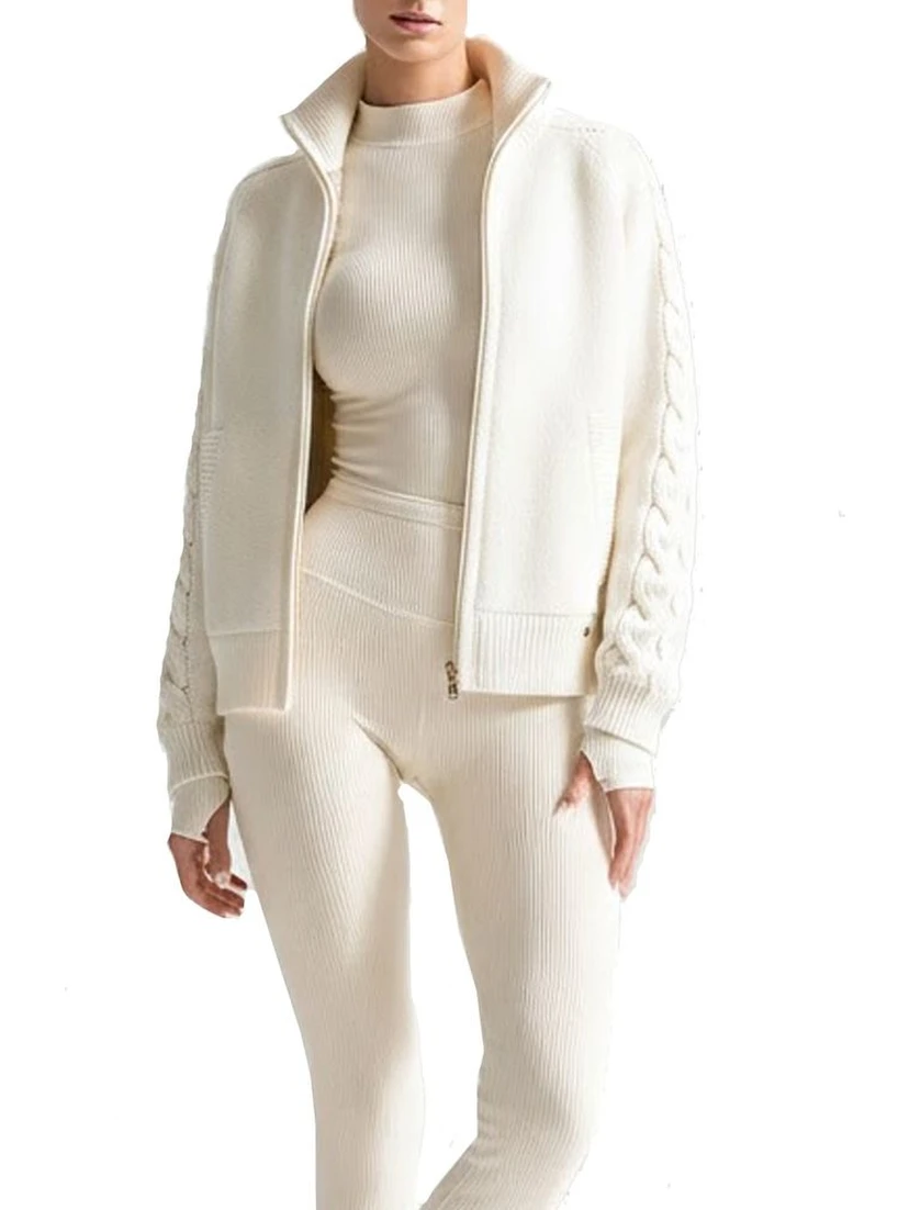 White Cashmere Cardigan