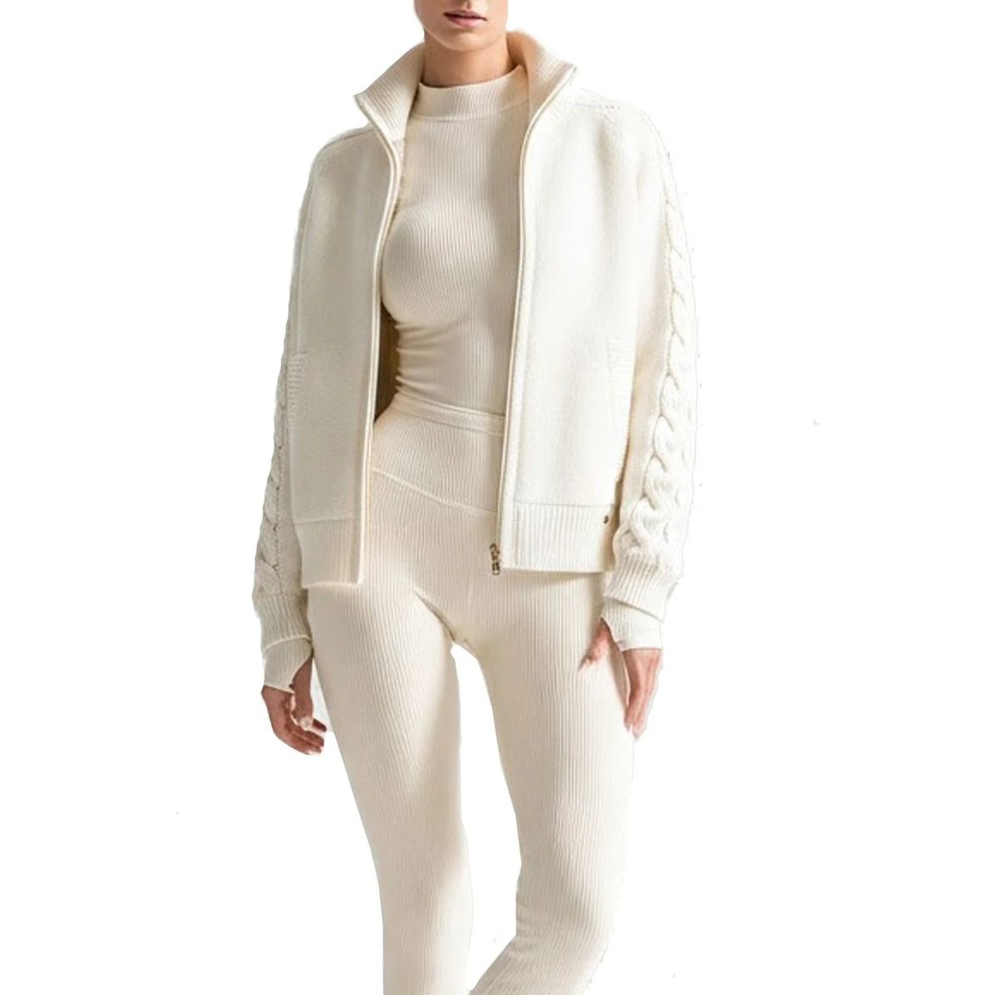White Cashmere Cardigan