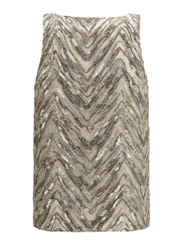 Beige Silk Top alternative