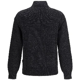 سويت شيرت قطني أسود