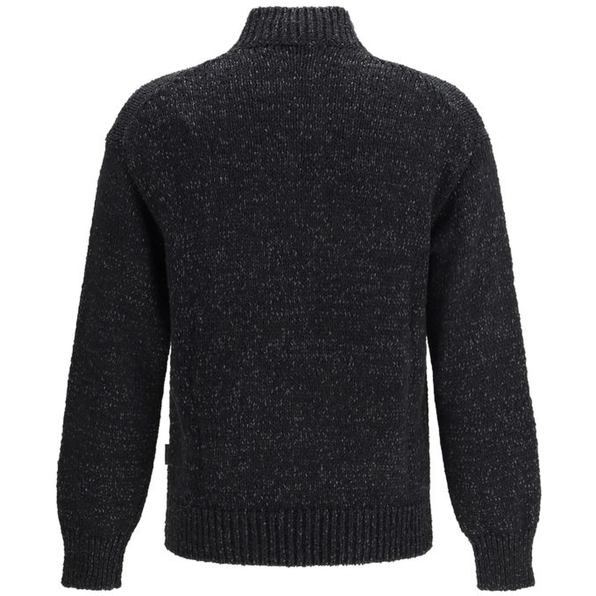 سويت شيرت قطني أسود