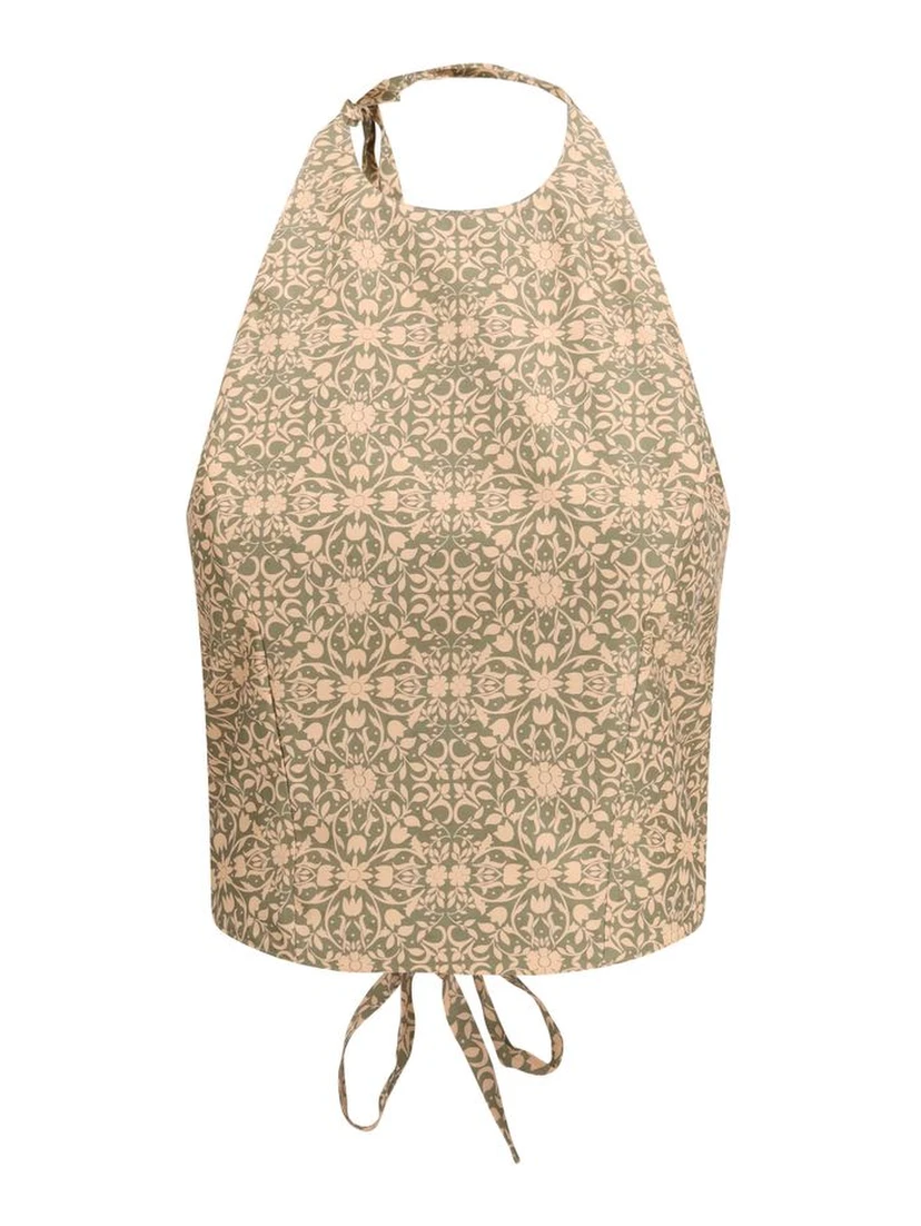 Multicolor Viscose Top