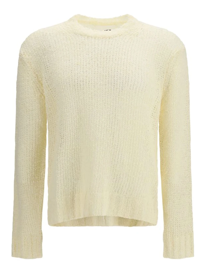 Bicolor Linen Sweatshirt