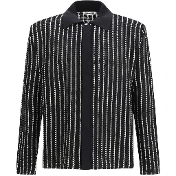 Black Cotton Cardigan