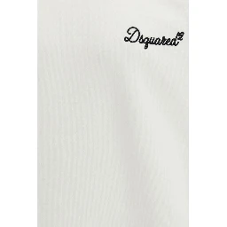 سويت شيرت قطني أبيض