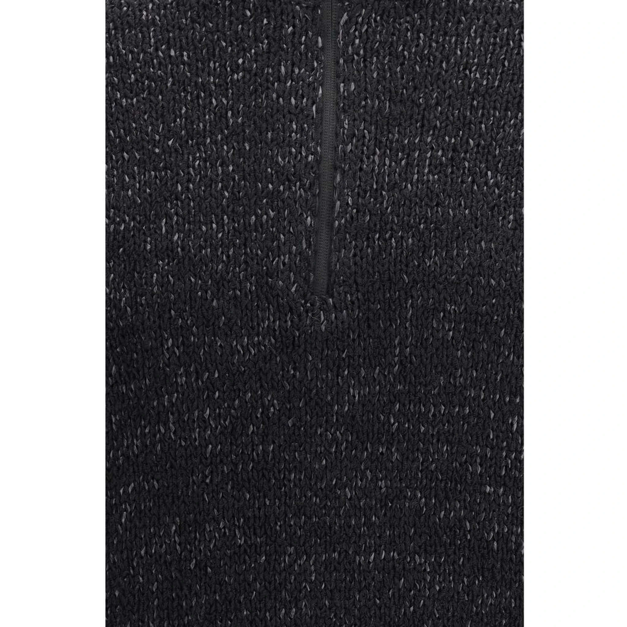 سويت شيرت قطني أسود