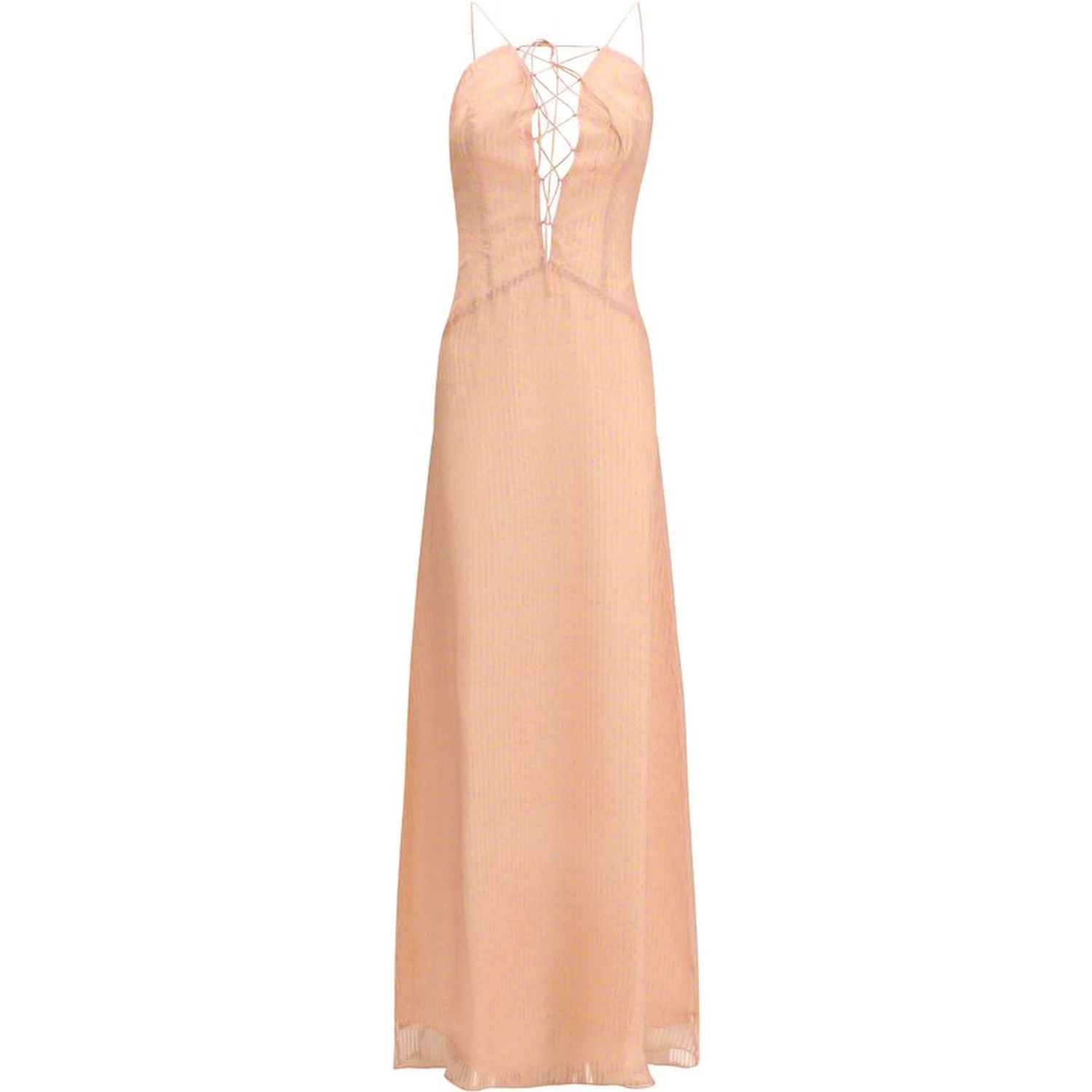 Multicolor Silk Casual Dress