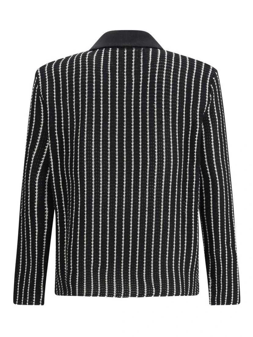 Black Cotton Cardigan