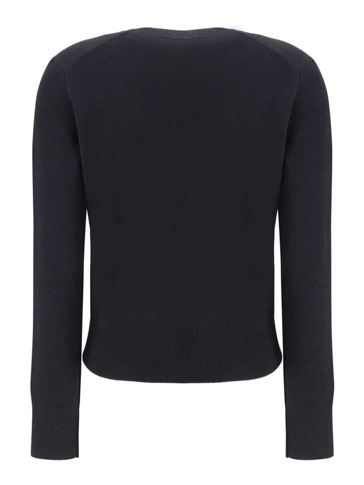 Black Merino Wool Sweatshirt alternative