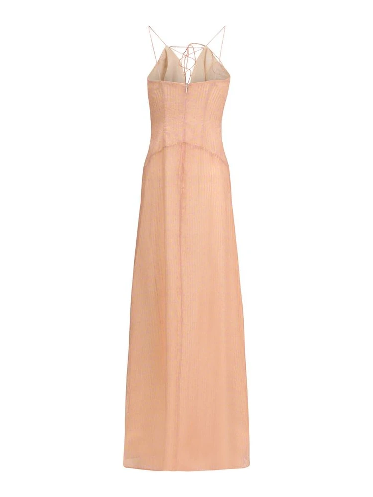 Multicolor Silk Casual Dress alternative