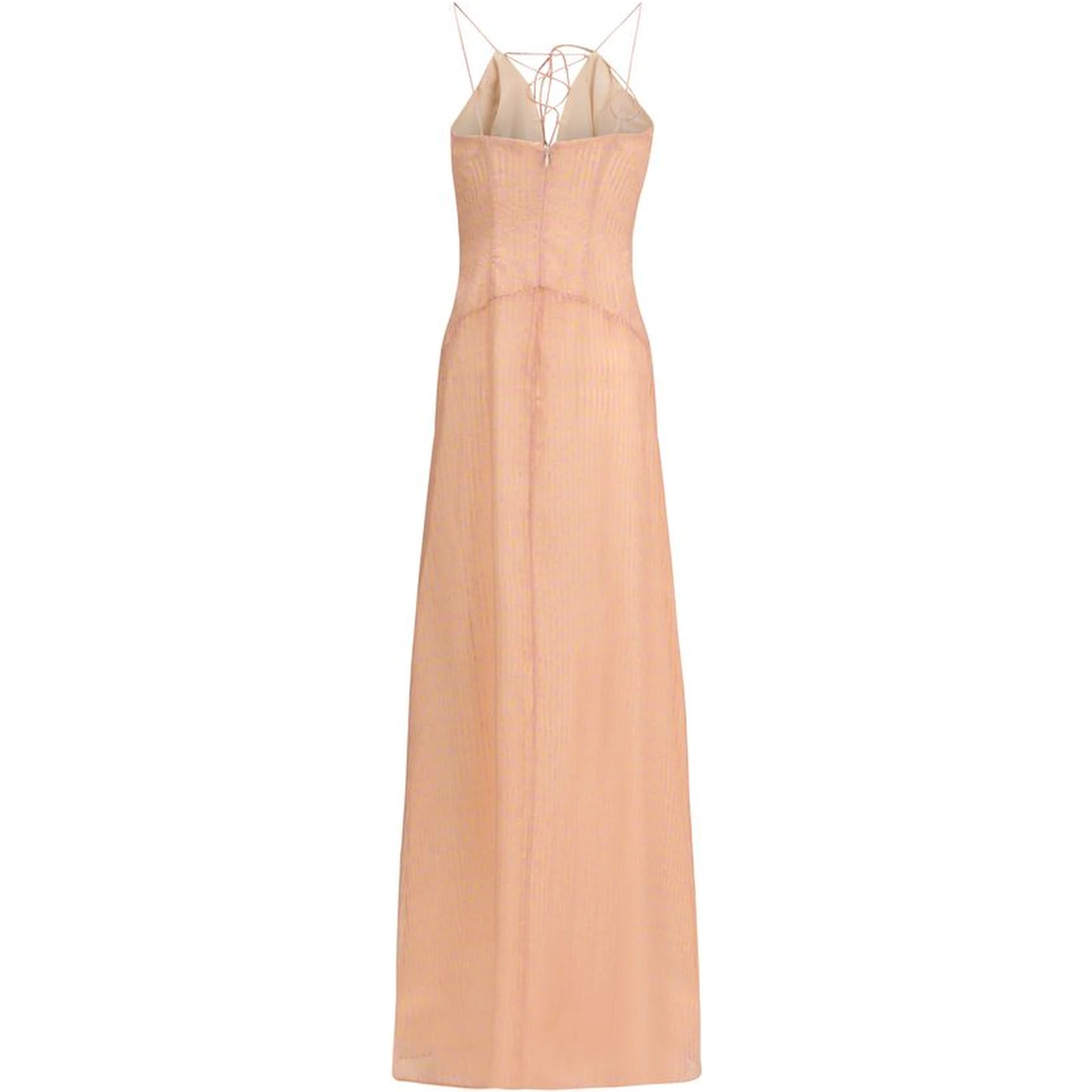 Multicolor Silk Casual Dress