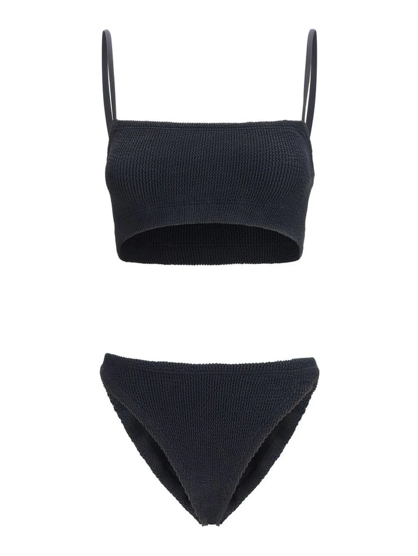 Black Polyamide Bikini