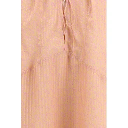 Multicolor Silk Casual Dress