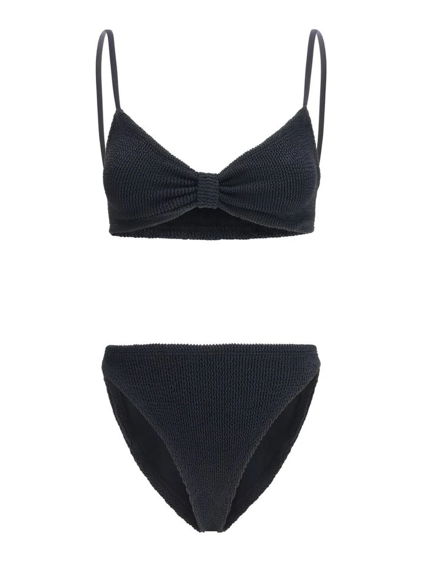 Black Polyamide Bikini