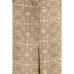 Multicolor Viscose Casual Pants