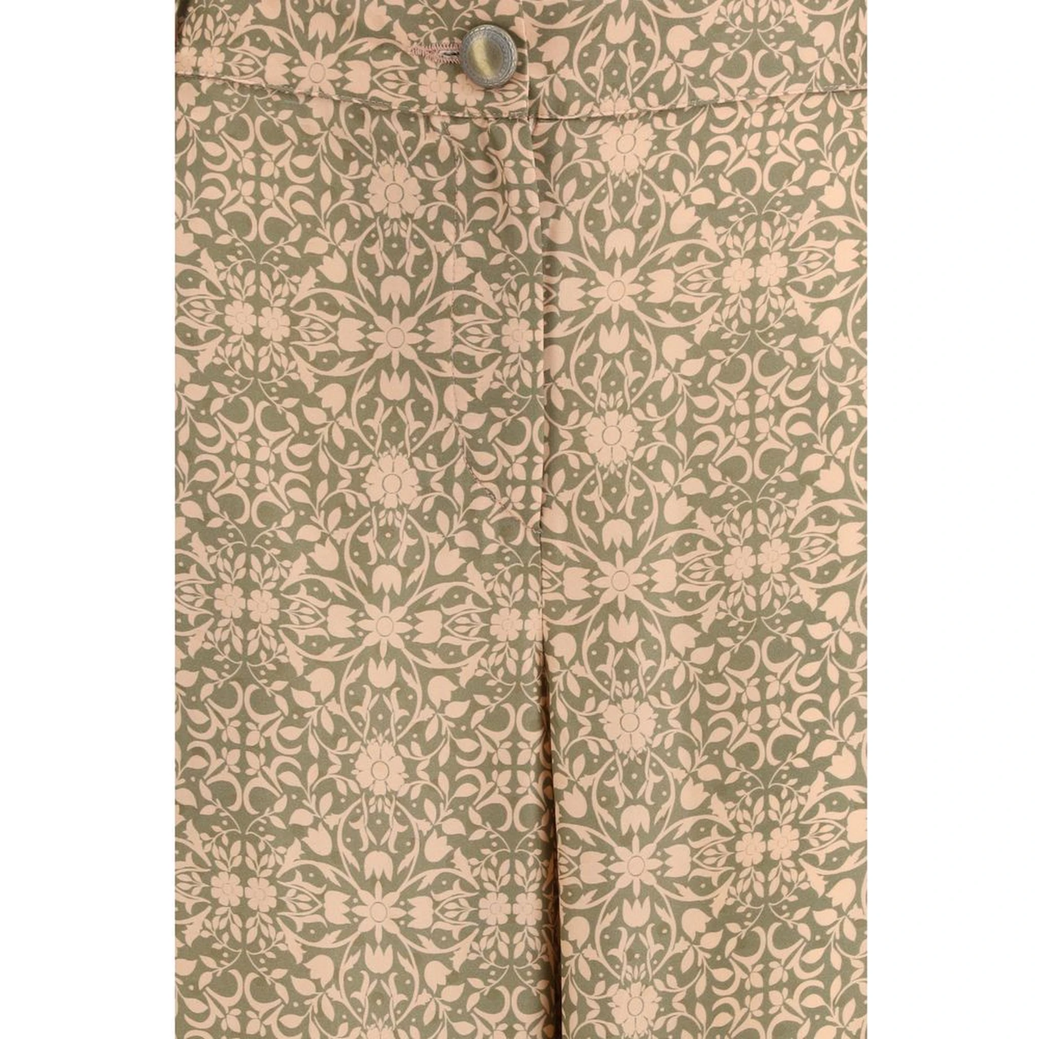 Multicolor Viscose Casual Pants