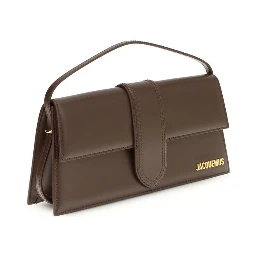 حقيبة كتف بوس توروس من جلد العجل البني