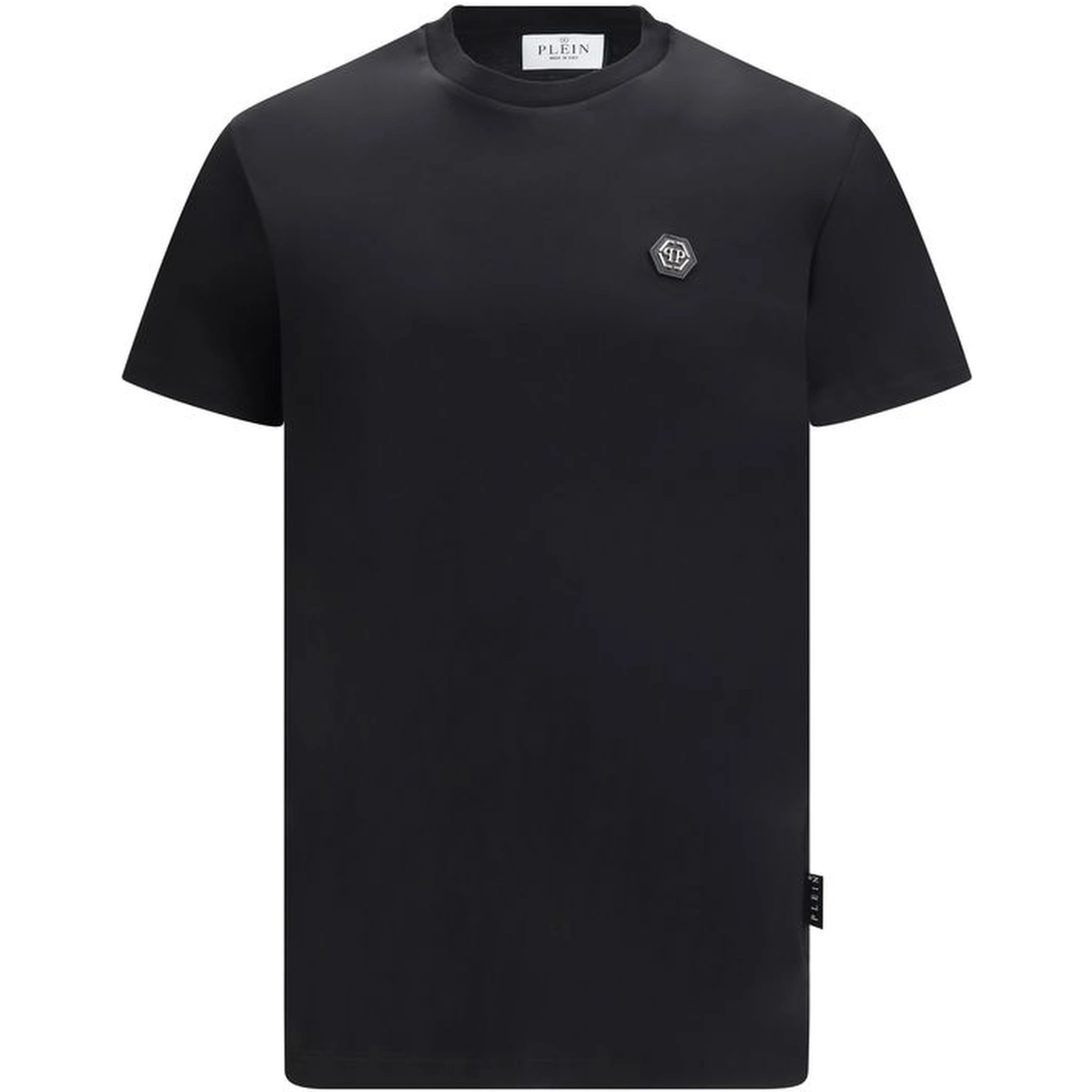 Black Cotton T-Shirt