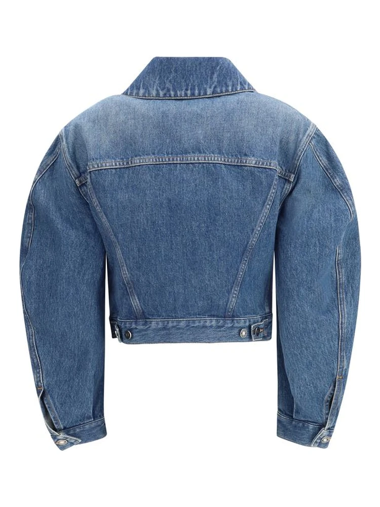 Blue Cotton Denim Jacket alternative