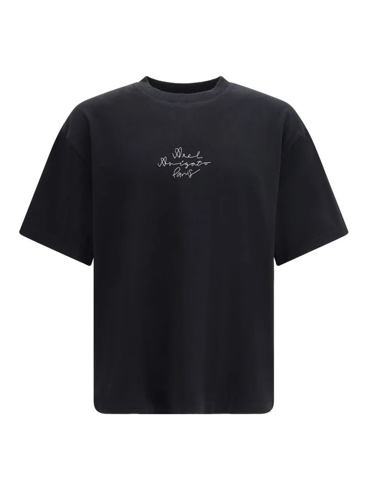 Black Cotton T-Shirt