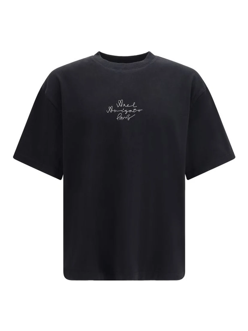 Black Cotton T-Shirt
