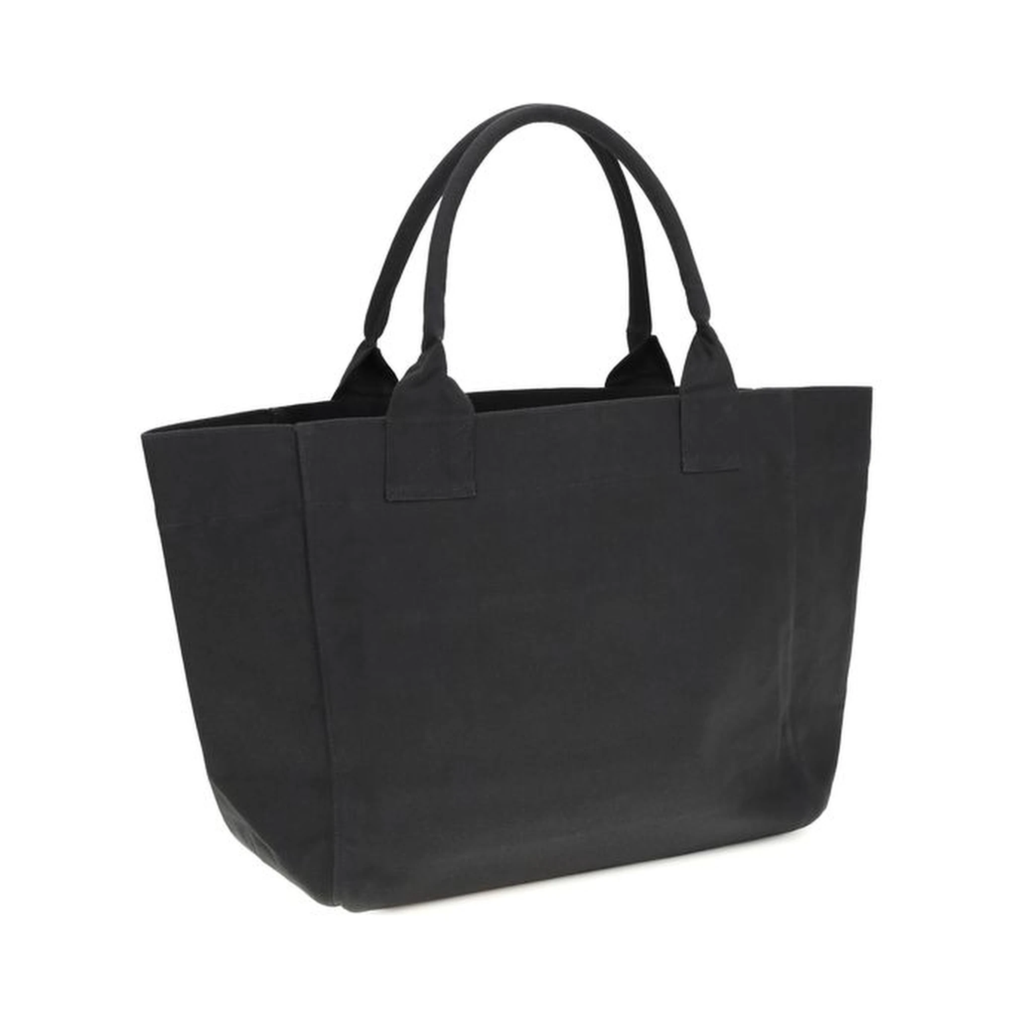 Black Recycled Cotton Shoulder Bag