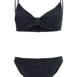 Black Polyamide Bikini