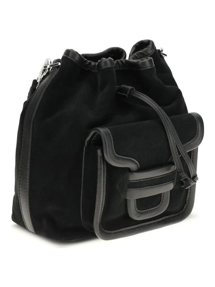 Black Calf Leather Bos Taurus Backet Bag alternative