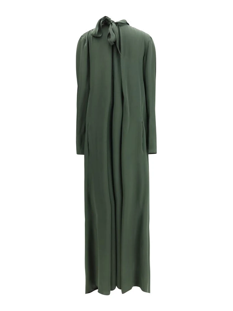 Bicolor Silk Casual Dress alternative