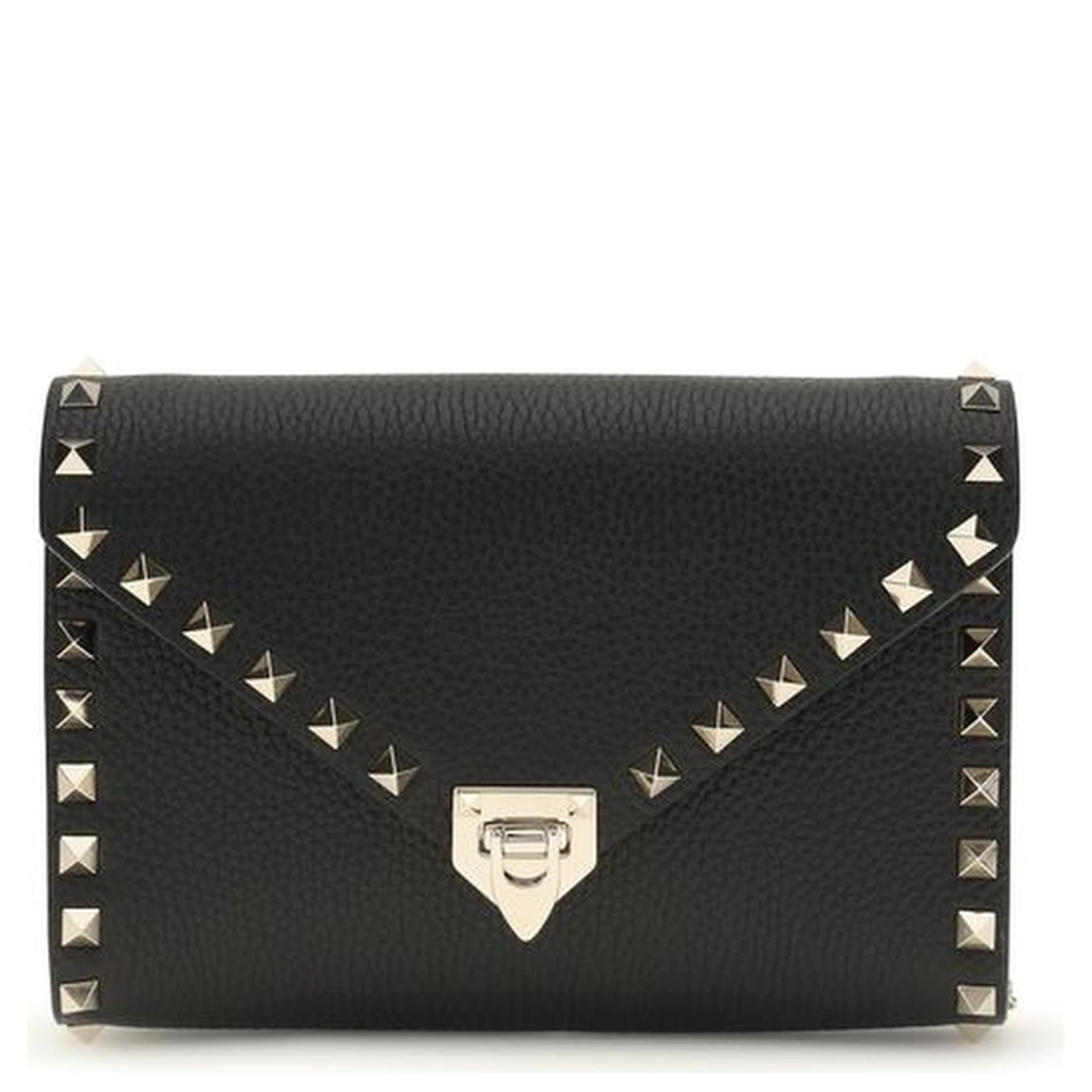 محفظة بوس توروس من جلد العجل الأسود