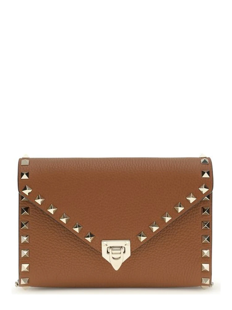 محفظة بوس توروس من جلد العجل ثنائي اللون