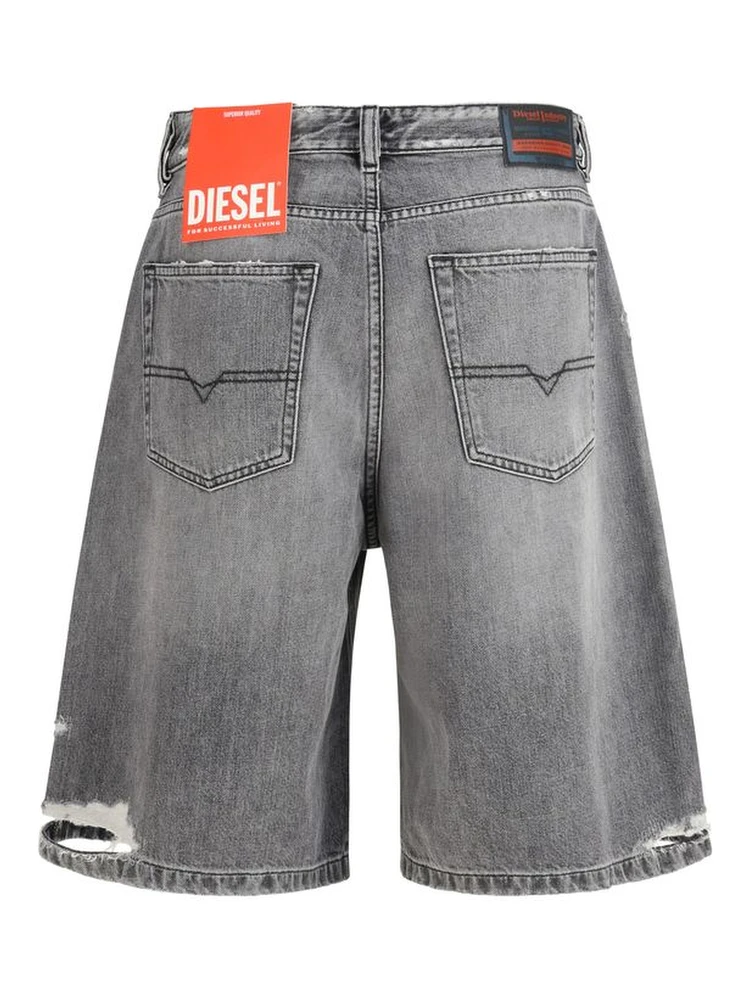 Gray Cotton Bermuda Shorts alternative