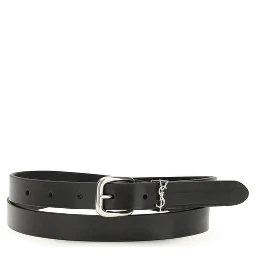 Black Cotton Regular Belt