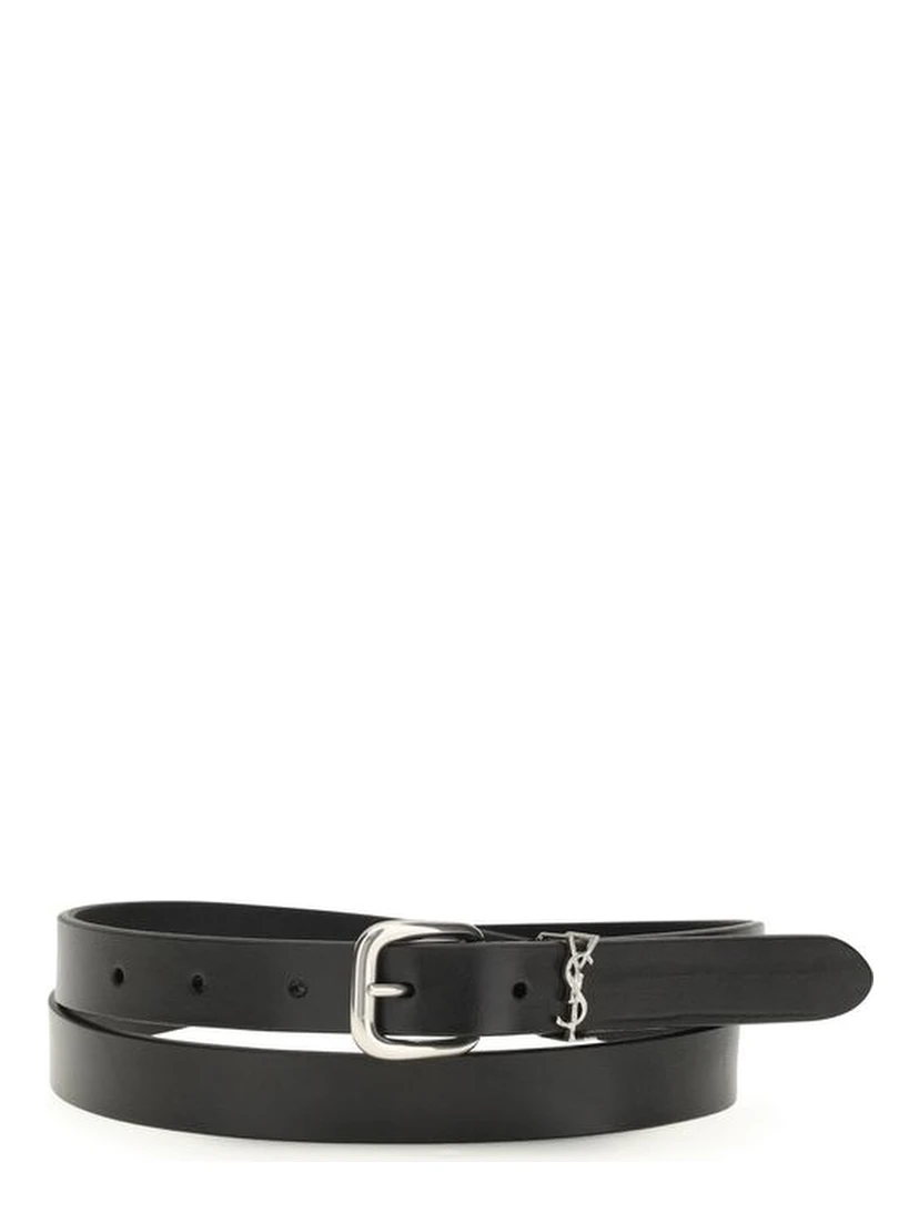 Black Cotton Regular Belt