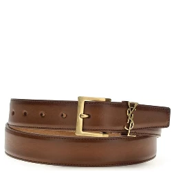 Brown Calf Leather Bos Taurus Regular Belt