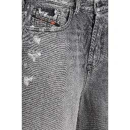 Gray Cotton Bermuda Shorts