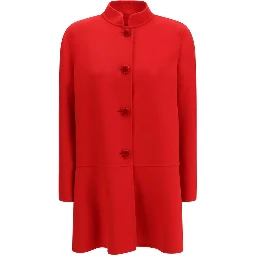 Multicolor Fleece Wool Coat
