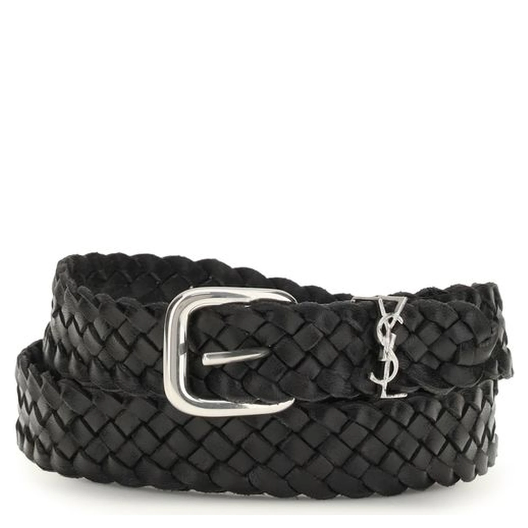 حزام بوس توروس العادي من جلد العجل الأسود