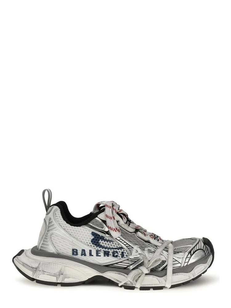 Multicolor Polyester Athletic Sneakers