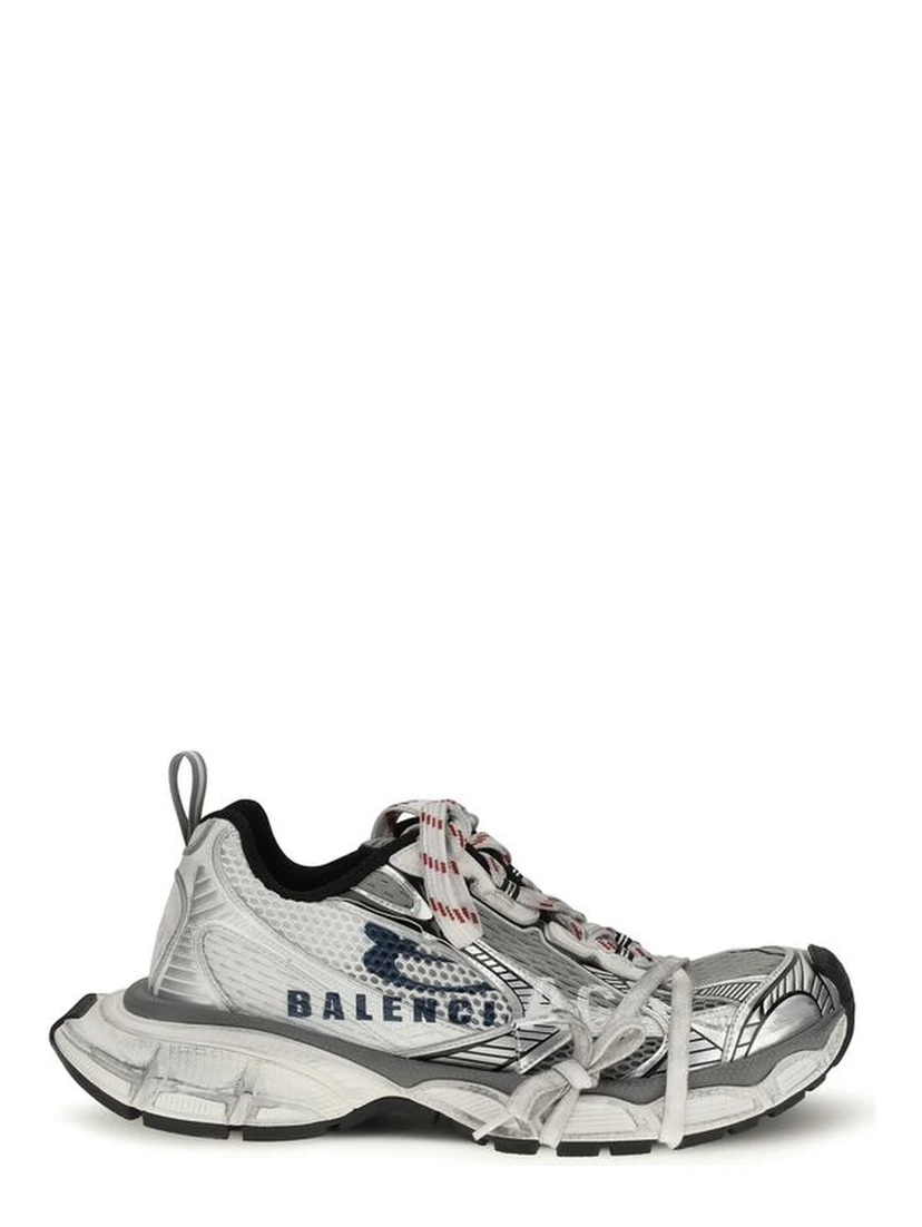 Multicolor Polyester Athletic Sneakers