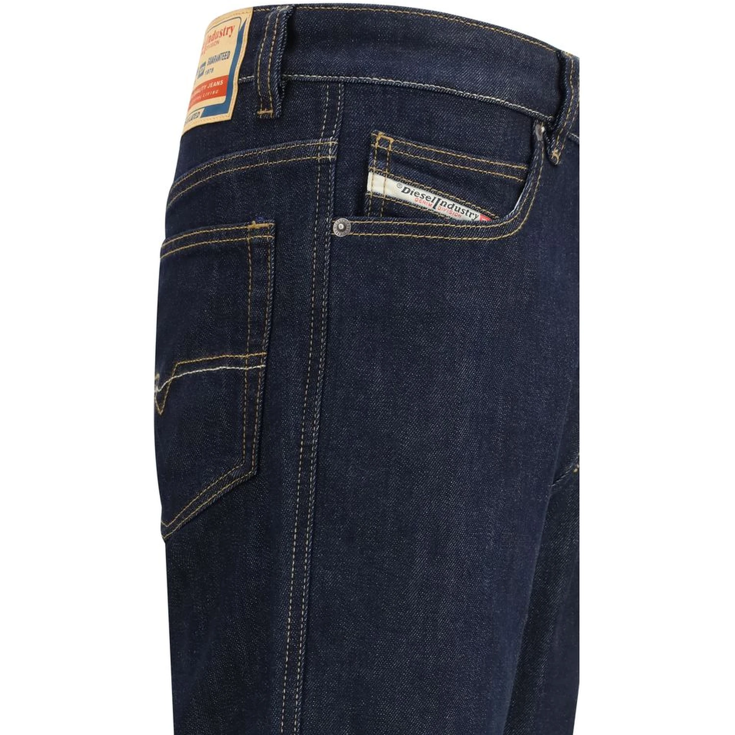 Black Cotton Slim Fit Jeans