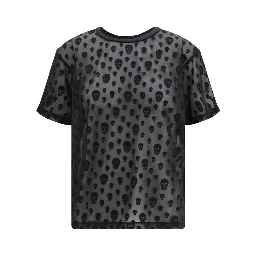 Black Polyamide T-Shirt