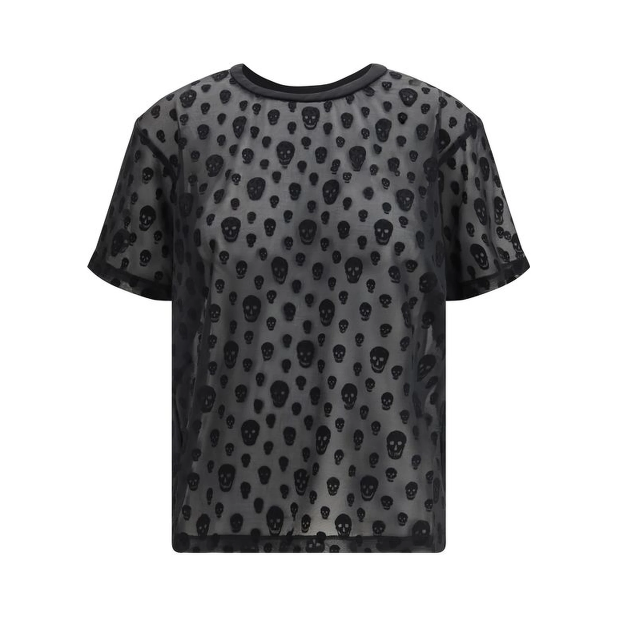 Black Polyamide T-Shirt