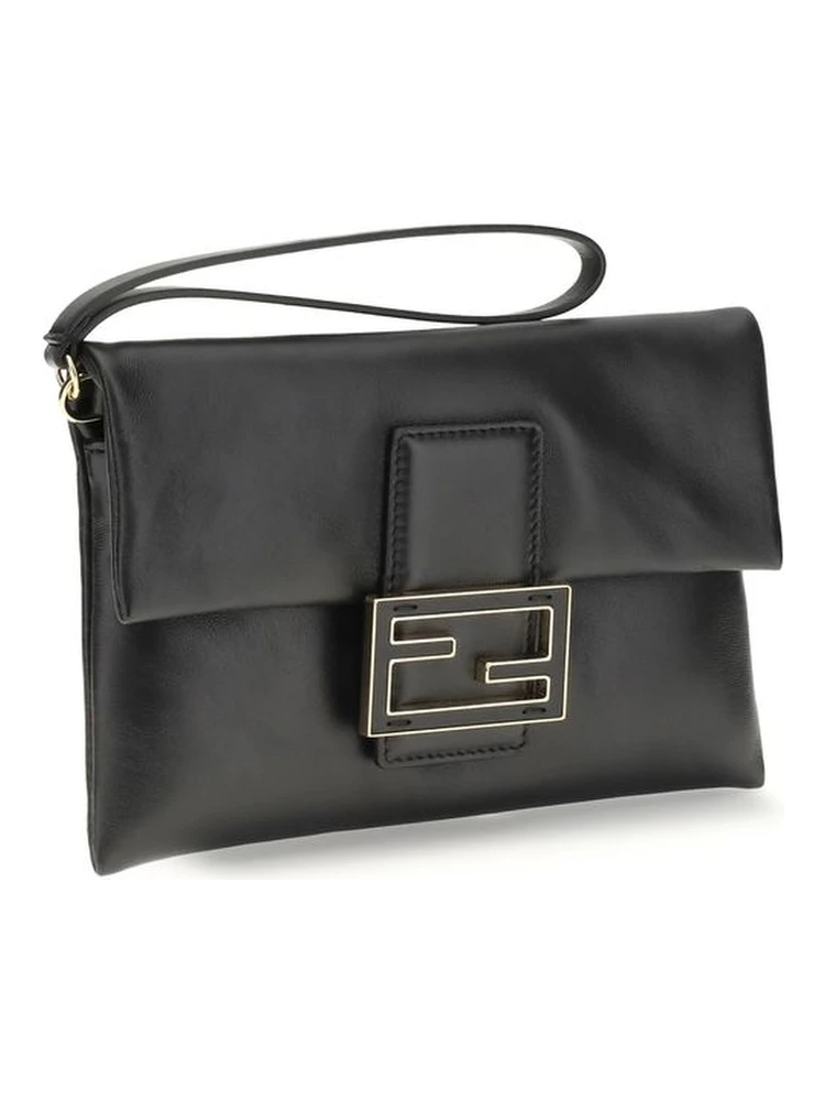 Black Calf Leather Bos Taurus Shoulder Bag alternative