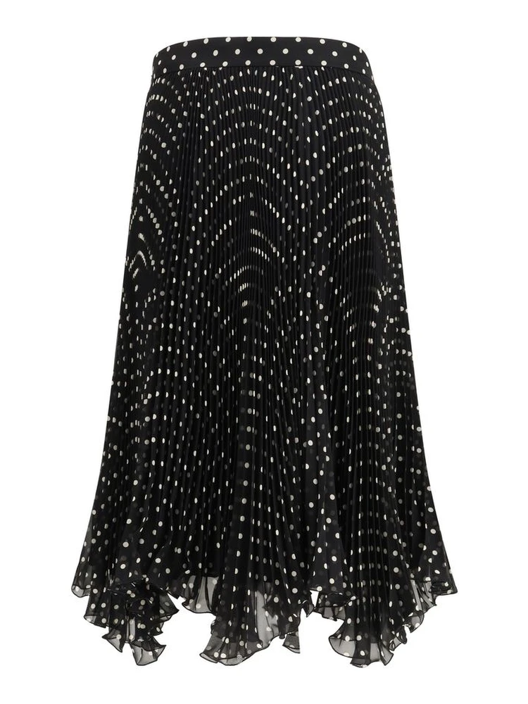 Black Viscose Midi Skirt alternative