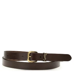 Brown Calf Leather Bos Taurus Regular Belt